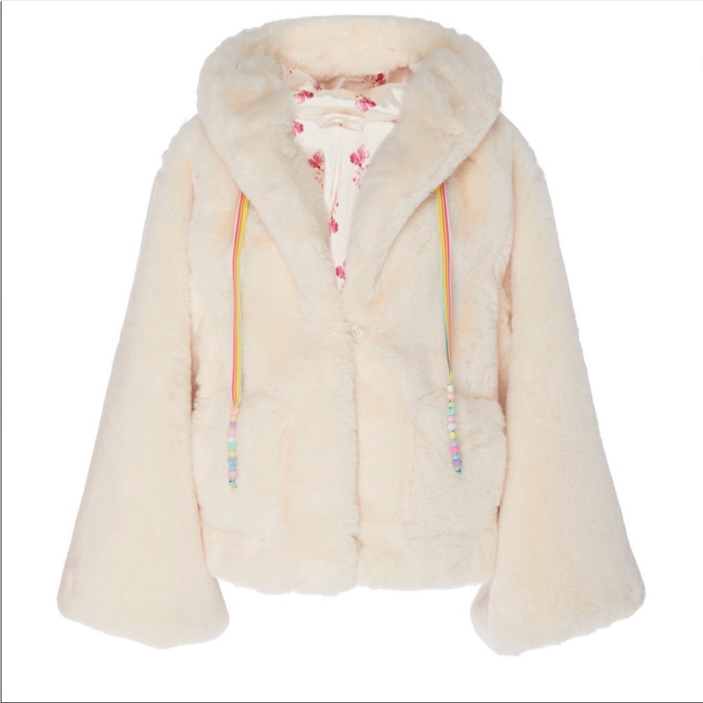 LOVESHACKFANCY Fur Coat